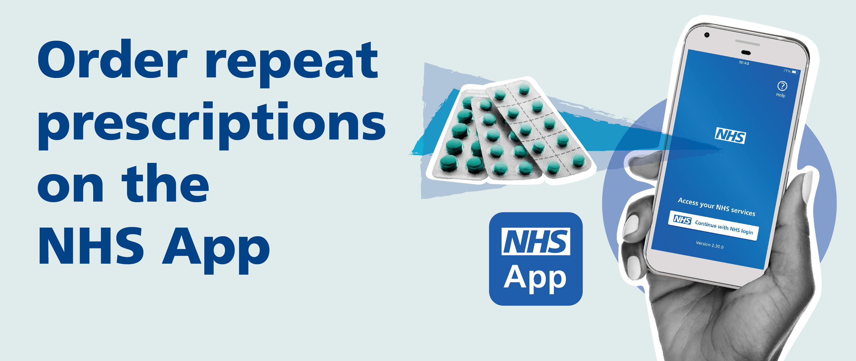 NHS App Repeat Prescriptions